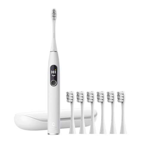 Oclean 歐可林 X Pro Elite Premium 智能聲波電動牙刷套裝 (岩石灰色)